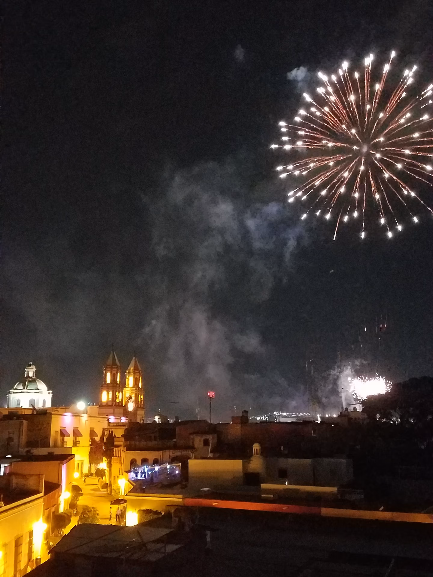 Dia de los Muertos fireworks